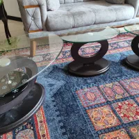 میز جلو مبلی و عسلی|مبلمان خانگی و میز عسلی|بهارستان, |دیوار