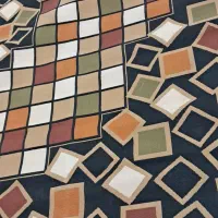 گلیم در حد نو|گلیم، جاجیم، گبه|قوچان, |دیوار