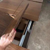 میز ناهار خوری ۸ نفره در صورت نیاز ۱۲ نفره میشود|میز و صندلی غذاخوری|تهران, مینی‌سیتی (شهرک نفت)|دیوار