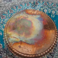 سینی مسی فقط ۲بار استفاده شده بکارم نمیاد.|کلکسیون اشیاء عتیقه|رشت, شهرک الغدیر|دیوار