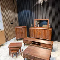 کنسول و آینه مدل لوکاس