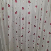 پرده حریر ۳ متر در ۳ متری|پرده، رانر، رومیزی|قم, سرحوض|دیوار