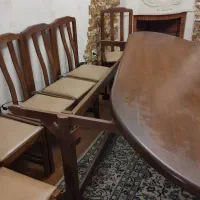 میز نهارخوری ده نفره به رنگ فندقی ساخت سفارشی|میز و صندلی غذاخوری|شیراز, معالی‌آباد|دیوار