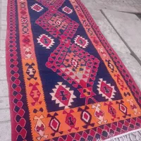 ۳قطعه گلیم بالای ۸۵ساله، کاملا گیاهی