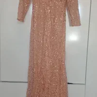 پیراهن مجلسی پولکی مدل ماهی تن خور شیک