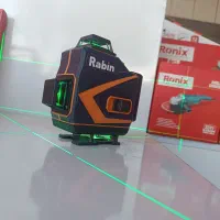 تراز لیزری نور سبز سه بعدی رابین|ابزارآلات|قم, کاسه گران|دیوار