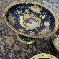 ظرف های اب کاری طلا
