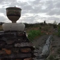 فریدونشهر لب رودخانه خروجی چشمه لنگان