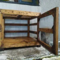 قفس‌چوبی‌۱/۸۰نرات