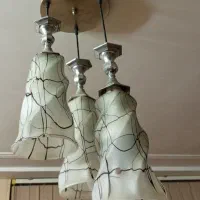 لوستر ۴شاخه و کالسکه