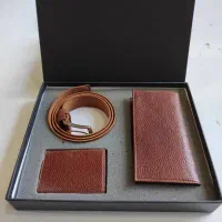 ست چرم ۳تیکه طبیعی