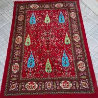 طرح سرو طرح هزار گل کف ساده شگارگاه دستباف