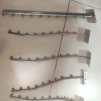 رخت اویز لباس رگال تیله ای قوطی خور چوب لباس