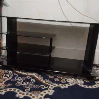 میز تلویزیون شیشه ای