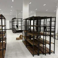 قفسه رگالی سبک آهن و چوب|فروشگاه و مغازه|تهران, قیام|دیوار