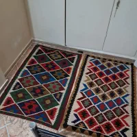 ۲ عدد گلیم پشمی دستباف دورو|گلیم، جاجیم، گبه|تهران, تهرانپارس غربی|دیوار