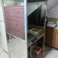 فر ساندویچی +فر پیتزا+میز وصندلی