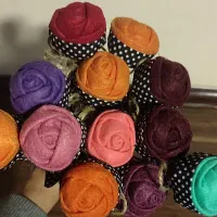 گل نمدی مناسب شب یلدا ولنتاین و گیفت هدیه