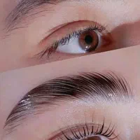 مدل برای خدمات مژه و ابرو ( فقط هزینه مواد )