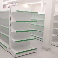 فروش قفسه مغازه مشکی سفید