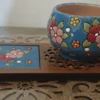 فنجان میناکاری|صنایع دستی و سایر لوازم تزئینی|محمدیه-قزوین, |دیوار