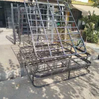 کفی تخت کلاف تخت فلزی چوبی و تمام کلاف