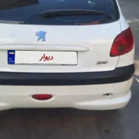 پژو ۲۰۶ مدل ۹۸ بی‌رنگ|خودرو سواری و وانت|رشت, تازه آباد|دیوار