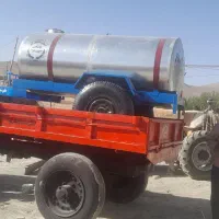 تریلی دوچرخ و تانکر چرخ دار تکی کودپاش   موتور آب