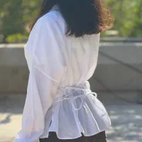 شومیز پشت گره ای