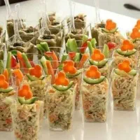 ژله،فینگر فود،سالاد