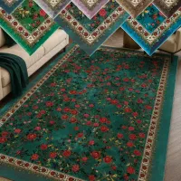 فرشینه  طرح باغ گل