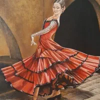 تابلو نقاشی رنگ روغن روی بوم