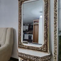 آینه وبوفه بسیار تمیز|بوفه، ویترین، کنسول|بندر ماهشهر, |دیوار