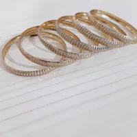 ۶ عدد النگو رنگ ثابت سایز ۳