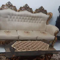 مبل استیل ۷ نفره+ناهارخوری
