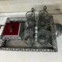 سرویس چایخوری پیوتر|ظروف سرو و پذیرایی|شیراز, اصلاح‌نژاد|دیوار