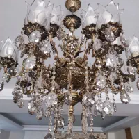 لوستر برنجی|لوستر و چراغ آویز|نسیمشهر, |دیوار