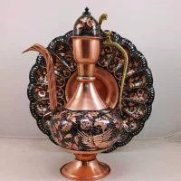 تولیدوپخش انواع ظروف مس پرداز.فیروزه کوبی.|صنایع دستی و سایر لوازم تزئینی|برخوار, |دیوار