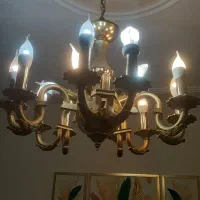 لوستر برنجی