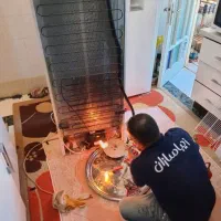 تعمیر یخچال فریزر شارژ گاز تضمینی.درمحل.شهر.روستا