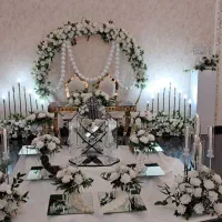 دیزاین گلارایی عروسی حنابندان بادکنک آرایی