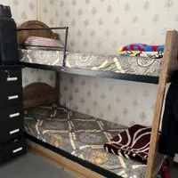 تخت دو طبقه همراه تشک