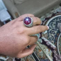 انگشتر یاقوت استار|جواهرات|سنندج, |دیوار