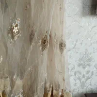 پرده پذیرایی گلدوزی برجسته