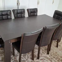 میزغذاخوری ۸ نفره چرم