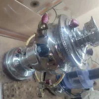 سماور گازی تمام استیل سالم بفروش میرسد|سماور، چای‌ساز، قهوه‌ساز|مشهد, زیبا شهر|دیوار