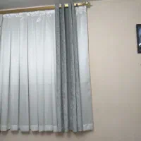 پرده حریر بدون والان