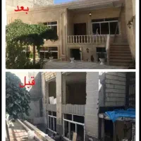 نقاشی،کاشی کاری،بازسازی ساختمان