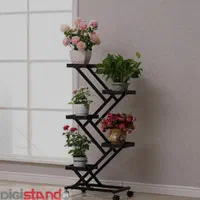 استند گل.  شلف فلزی. کتابخونه|کتابخانه، شلف، قفسه‌های دیواری|کرج, گوهردشت|دیوار