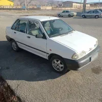 پراید سفید بدون رنگ مدل 92